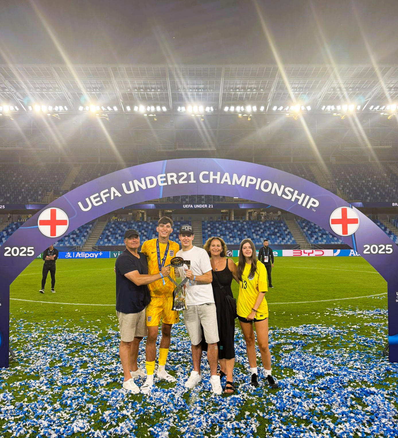 From Pallets to the Podium James Beadle, England U21s Hero with LPL Roots!